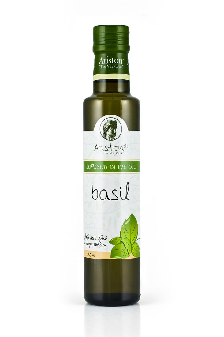 Ariston Basil Infused Olive oil 8.45 fl oz Code#679 product image 1
