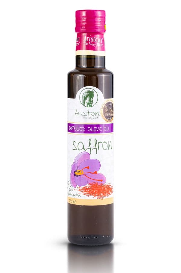 Ariston Saffron Infused Olive oil 8.45 fl oz Code#159 product image 1