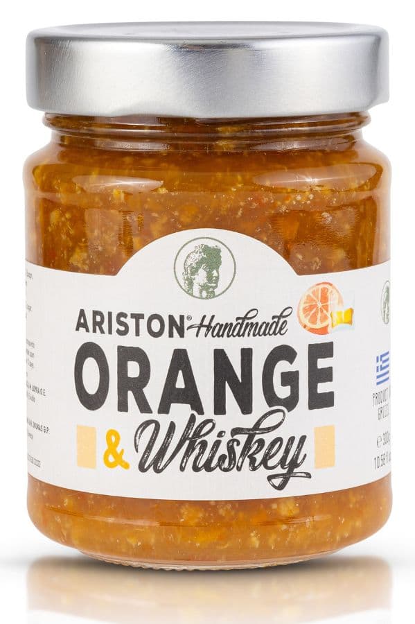 Ariston Orange & Whisky 10.58 fl oz (300 gr) Handmade Marmalade Code#372 product image 1
