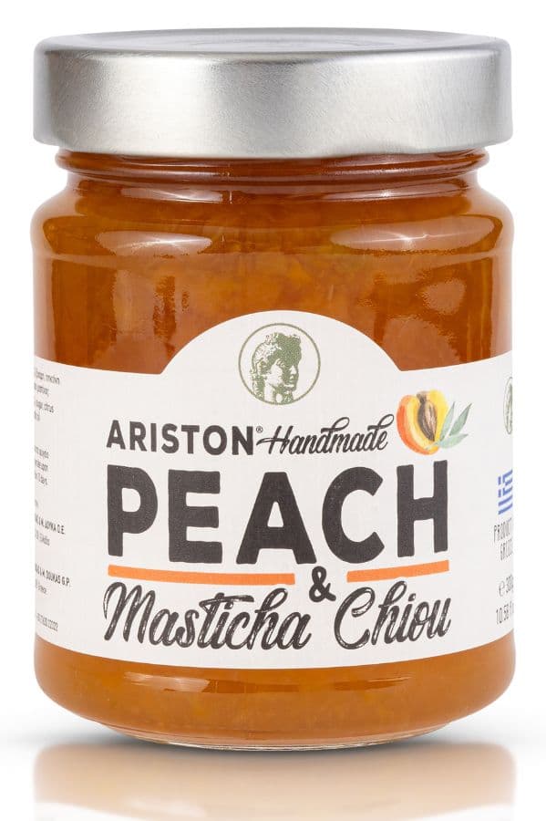 Ariston Peach & Masticha Chiou 10.58 fl oz (300 gr) Handmade Marmalade product image 1