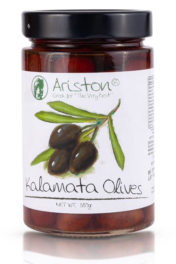 Ariston Kalamon Olives 12.52 oz (355gr) Code#580 product image 1