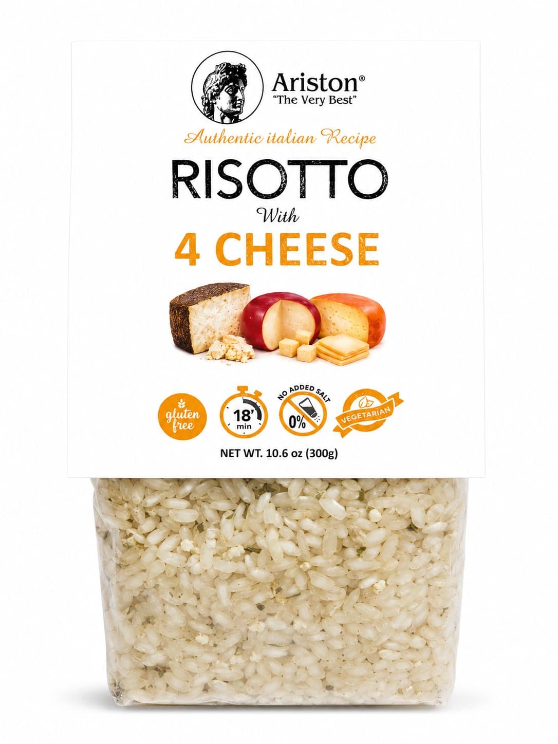Ariston Risotto with 4 Cheese 10.6 oz (300g) - Now back in stock with… product image 1